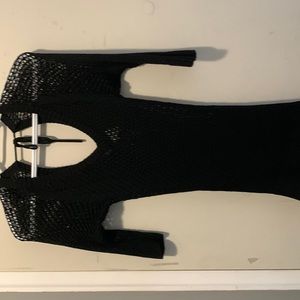Dynamite thin black knit top